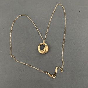 💯 original Tiffany n Co. Eternal circle pendant